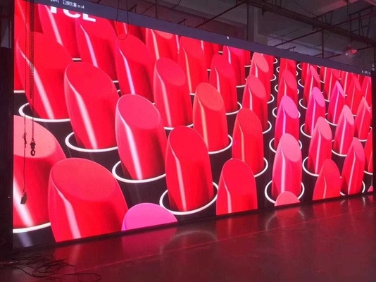 Display a LED per noleggio appeso P3.91 sfondo di scena per noleggio all'aperto