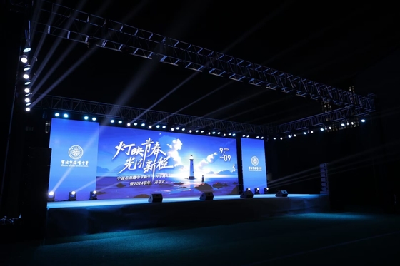P2 RGB LED display ad alta risoluzione ad alta definizione flessibile senza ritardo