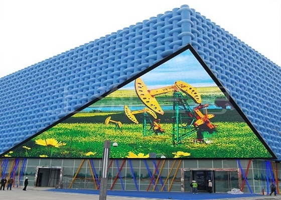 Display video a LED impermeabile, P8 Full Color LED TV Wall Screen