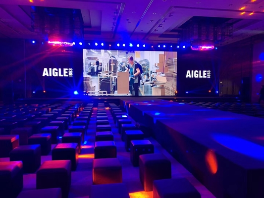 Display video a LED impermeabile, P8 Full Color LED TV Wall Screen