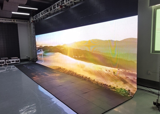 AC220V/50H RGB LED Rental Screen P5 768X768mm 64 X32 Dot Matrix Standard CE ROHS