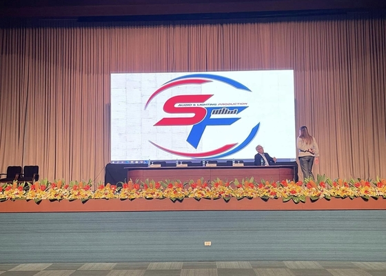 SMD Outdoor Waterproof HD P8 LED Digital Screen Advertising Sistema di controllo Nova