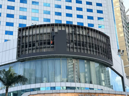 Prezzo buono Display pubblicitario P6 impermeabile SCX LED all'aperto Installazione fissa All'aperto Display LED a colori per la pubblicità all'aperto in linea