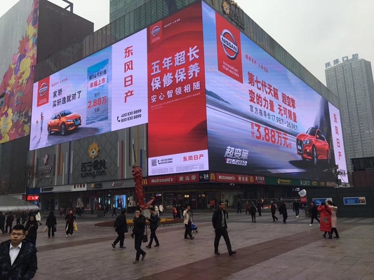 Noleggio Display a LED a colori, segnaletica digitale stradale, P10 LED Tail Screen