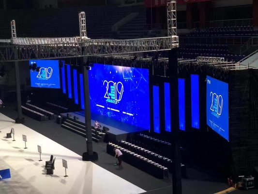Noleggio HD di schede LED RGB ad alta risoluzione 3 in 1 per chiese, sale conferenze e showroom