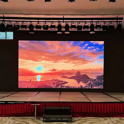 schermo HD a noleggio all'aperto schermo a LED a colori 4 mm pixel pitch HD impermeabile