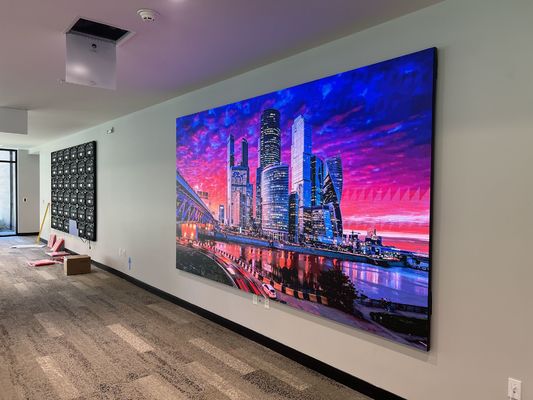 Monitor LED RGB P5 per esterni SMD 1R1G1G Telaio in alluminio pressofuso a noleggio display a LED a colori per esterni