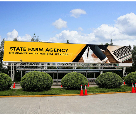 P6 Outdoor HD SMD LED Display Diy-Casting Aluminum Screen Full Color Iron Cabinet Eco-Friendly