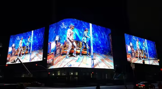 Fissa P6 all' esterno Display a LED a colori completo Armadio in ferro 3 anni di garanzia