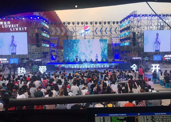 Alta luminosità Full Color Outdoor Full Color P8 Event Rental LED Video Wall Screen 8mm Pixel Pitch 640*640mm/960*960mm Dimensione del gabinetto