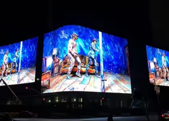 Display a LED a colori esteriori SMD P5 in alluminio a fusione a stampa