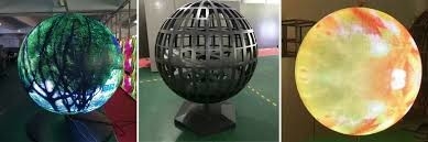 DC5V Voltage Sphere Screen LED con Metodo di manutenzione di servizio posteriore Perfetto