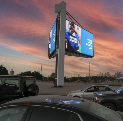 Schermata pendente SMD3535 Full Color Outdoor Advertising LED Display Screen IP65 320*160mm 3-5 anni di garanzia