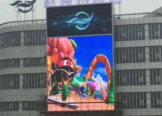 P10 schermo LED esterno 10000 punti/mq 5000 cd/m2