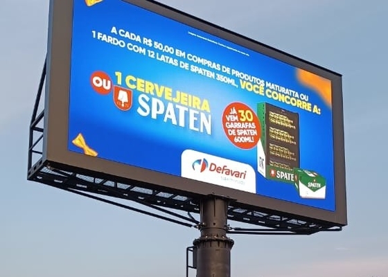 Pubblicità stradale P8 all'aperto schermo video a LED a colori a prova d'acqua con certificati CE RoHS FCC CCC UL
