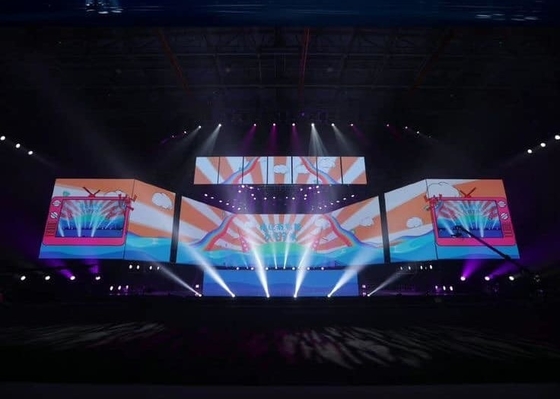Display a LED a colori per palcoscenico interno a colata in alluminio con schermo in ferro con 3 anni di garanzia