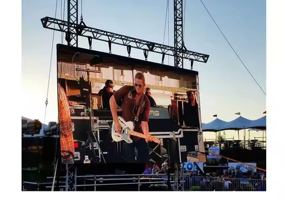 Stadi sportivi ed eventi sportivi Manutenzione frontale Grande angolo di visione P10 LED Video Wall HD