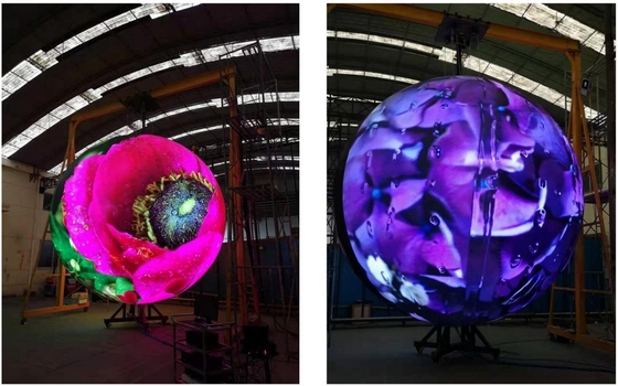320*160mm Dimensione modulo schermo LED sfera progettato con IP43 impermeabile e Epistar Chip