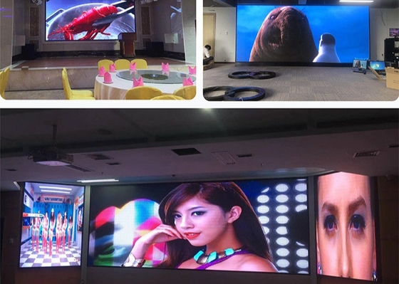 P4.81 schermo a LED ad alta trasparenza a colori