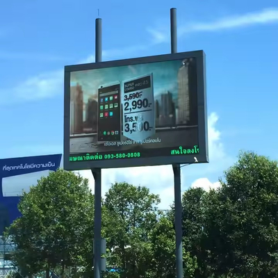 P8 Outdoor Full Color impermeabile 15625dots/Sqm 320*160 alto luminosità LED Billboard