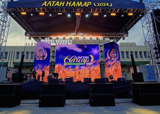 P8 Schermata di cartelloni pubblicitari a LED impermeabile per esterni 6500NITS IP65