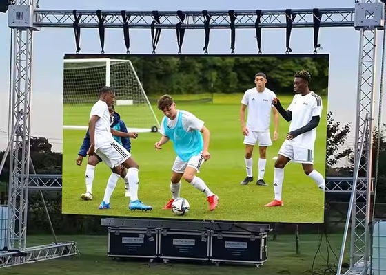 Stadio a noleggio Display a LED a colori per la pubblicità P6 Modulo ad alta risoluzione 192*192mm