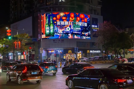 Alto luminosità SMD LED Screen di noleggio con armadio in acciaio, 40.000 punti/metro quadrato