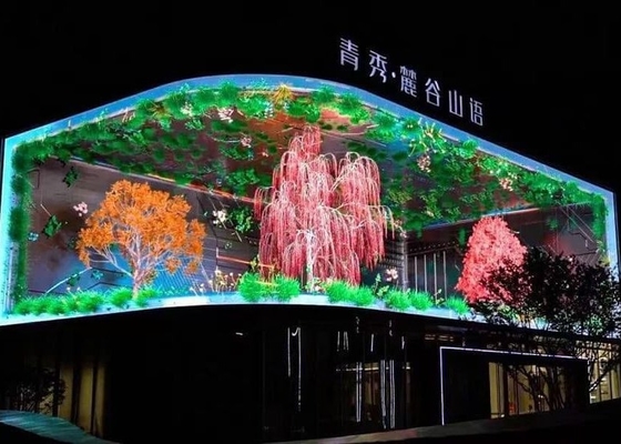 Installazione a noleggio Display interno ed esterno Alta luminosità Display LED esterno impermeabile a colori P10