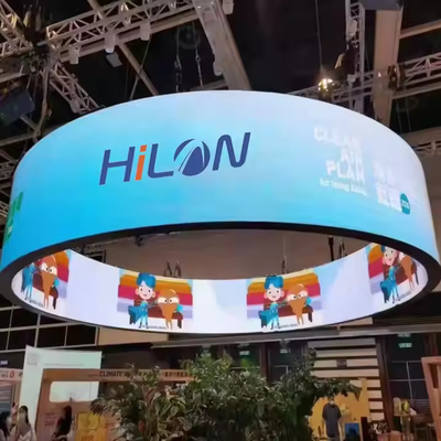 P3.91 360° All'aperto Colonna a colori piene Sfera LED Display Screen Building Billboard