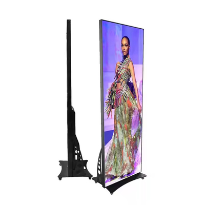 Fabbrica Trasportabile Indoor P1.8 P2 P2.5 Varia dimensione Alta luminosità Digital LED Pubblicità LED Poster Display Screen