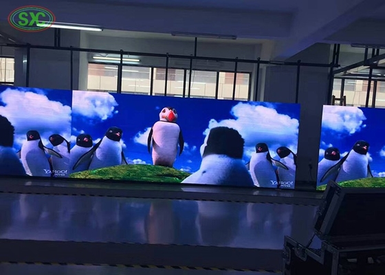 Dimensione modulo 256x256mm Display a LED all'aperto a colori P16 per lo noleggio schermo scatola di ferro/dischi di alluminio IP65 film impermeabile pubblicità