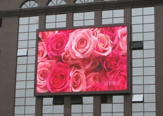 Dimensione modulo 256x256mm Display a LED all'aperto a colori P16 per lo noleggio schermo scatola di ferro/dischi di alluminio IP65 film impermeabile pubblicità