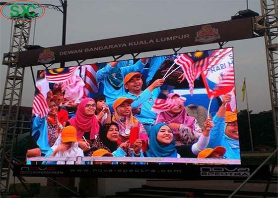 SMD P6 Commercial Led Advertising Billboards 1/8 Scan Full Color Led Panel Screen
