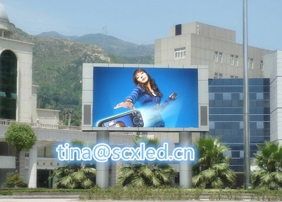 SMD P6 Commercial Led Advertising Billboards 1/8 Scan Full Color Led Panel Screen