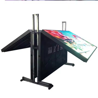 Alto luminosità SMD LED Screen di noleggio con armadio in acciaio, 40.000 punti/metro quadrato