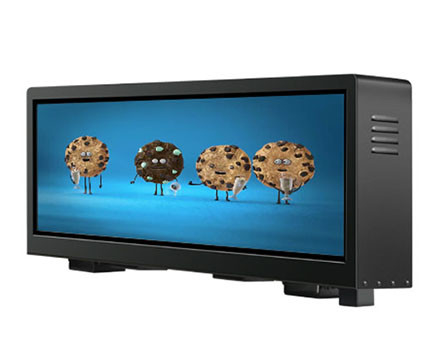 320*106 punti Risoluzione dello schermo Display di segnale LED per auto con configurazioni 1R1G1B e tensione CC 5V