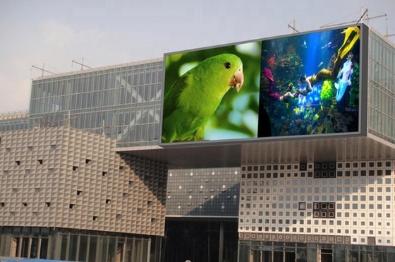 Display a LED fisso di dimensioni personalizzate con metodo di manutenzione del servizio posteriore e materiale di armadio in alluminio