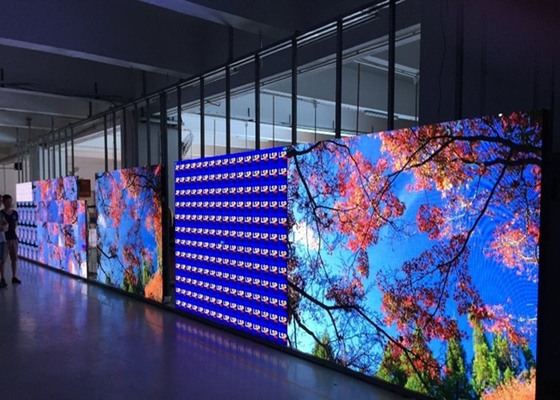 P3.91 all'aperto Full Color SMD LED Rental Screen Risparmio energetico 3 anni di garanzia