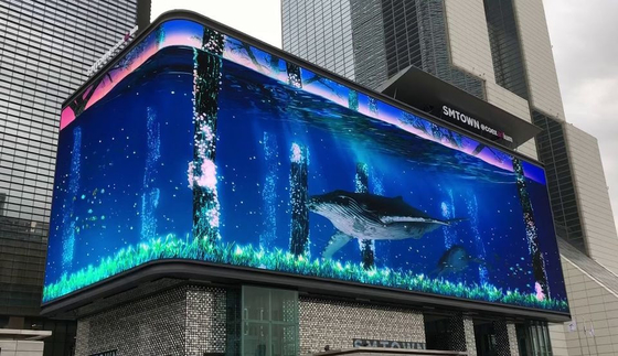 Display video di dimensioni personalizzate schermo a LED a prova di tempo con funzione di visualizzazione