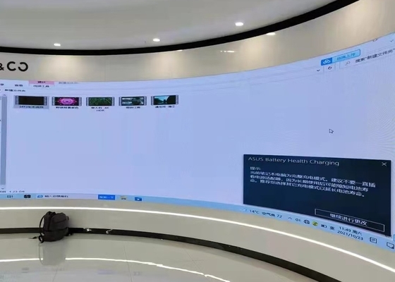 Rental Display in alluminio a fusione a stampo ultra chiaro Piccolo passo P1.667 Indoor LED Display 1/30 Scansione a colori