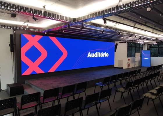 Schermata in alluminio a fusione installazione fissa/affitto Display a LED a colori interni a picco P2.5 personalizzabile