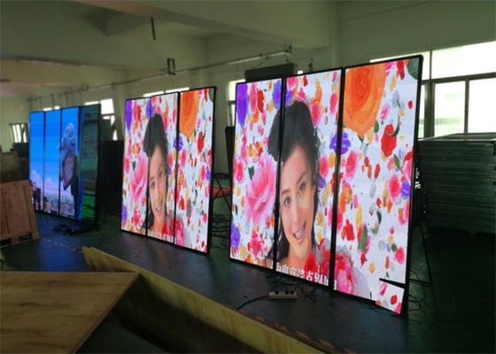 Display a LED a colori interni SMD in alluminio a fusione stampata ad alta risoluzione 256*128mm Modulo