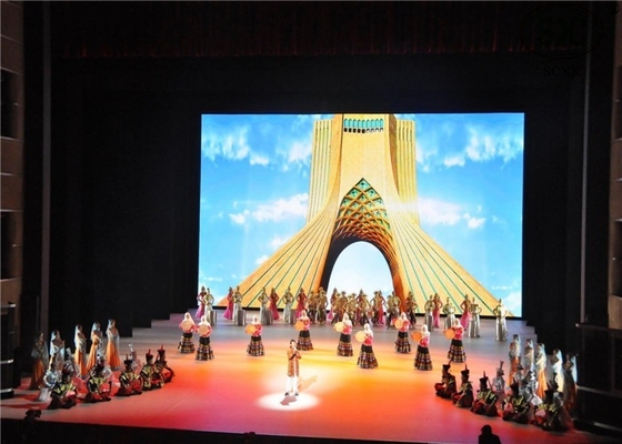 Screen di noleggio Stage LED Screen SMD RGB Full Color LED Display Module 256x128mm 1/4 Scansione