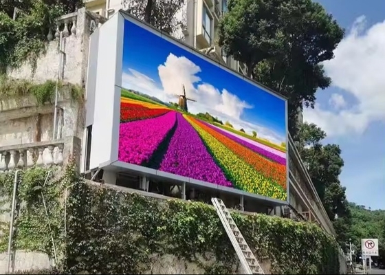 schermo a LED altamente versatile per il noleggio di palcoscenico 60 gradi angolo di vista verticale e 220W potenza media