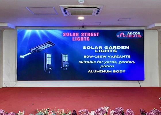 Noleggio / Infisso in alluminio a fusione stagione monitor LED modalità di scansione di grandi dimensioni 1/4 Risoluzione 40*20mm