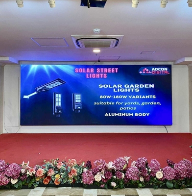 Screen di noleggio Full Color LED Screen Staging Background P3.91 SMD 1/8 Scansione Epitaxial LED Chip