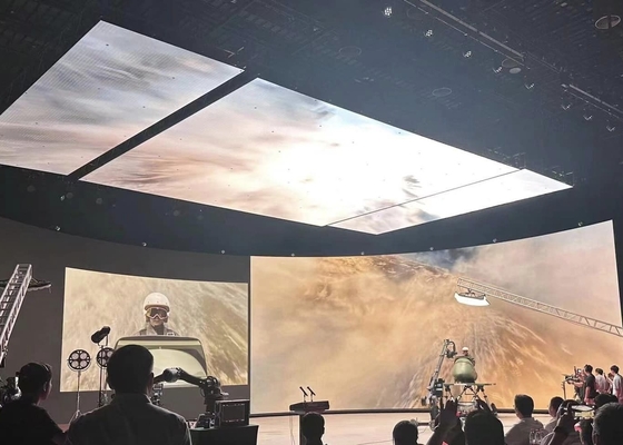 Screen di noleggio Large Stage LED Screen P5 Full Color High Resolution 1/8 Scan Mode IP65 High Definition