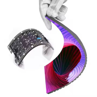 Display a LED ad alta luminosità a colori SMD Film flessibile pieghevole 3 anni di garanzia