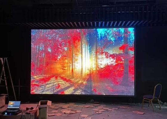 Sfondo HD Scenario Slim 500x500mm Armadi LED Cartellone Interiore P3.91 Noleggio