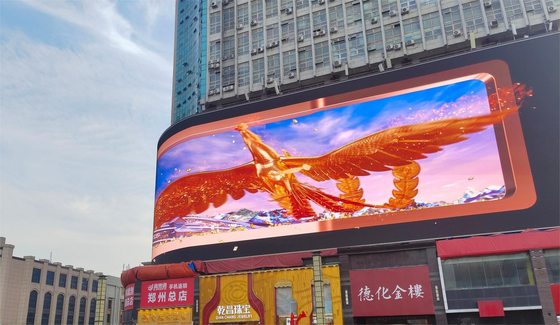 SCX LED P6 Display LED all'aperto a colori per la pubblicità con alto rapporto di contrasto e grande angolo di visione